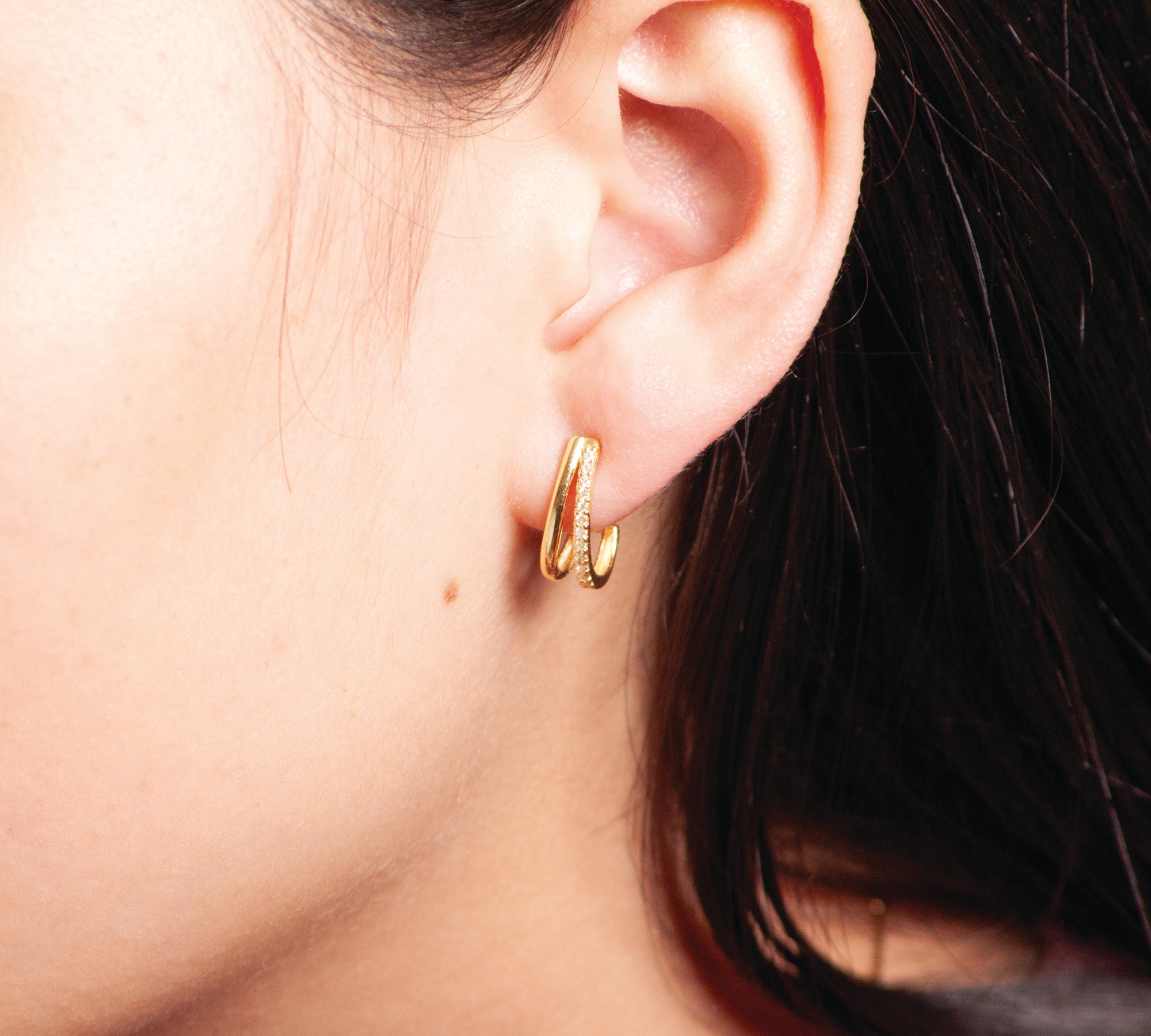 ENCUENTRO Demi-Hoop Earrings
