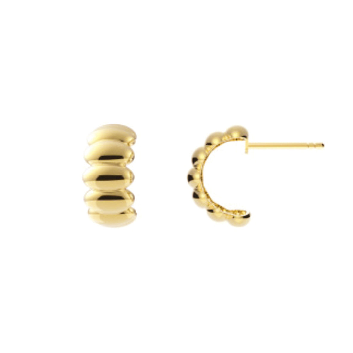 CORAL Stud Earrings